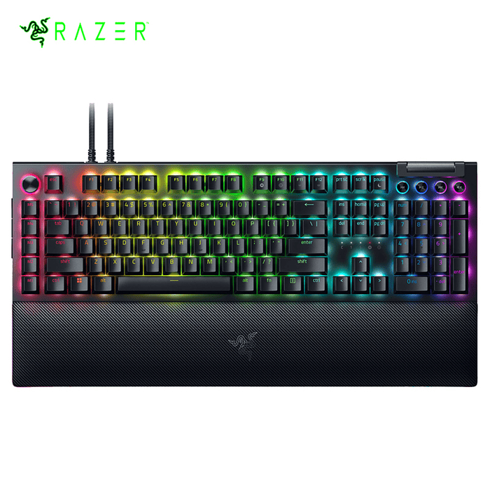 Teclado Razer Blackwidow V4 Pro Mechanical Usb-C Swtch Green Us 3 Zonas Chroma Black