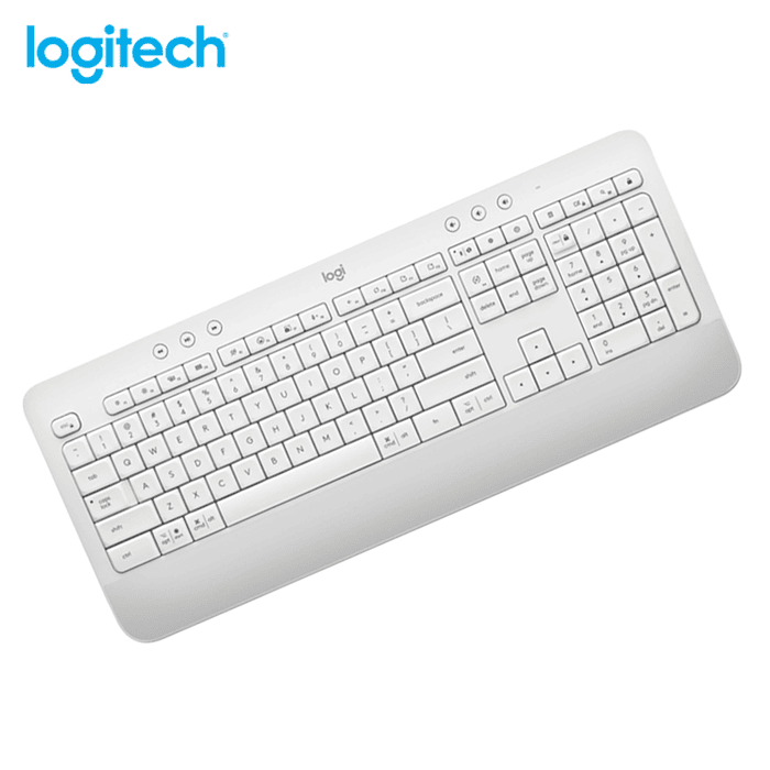 Teclado Logitech Signature K650 Wireless Bluetooth Blanco