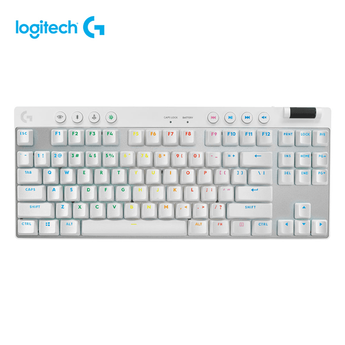 Teclado Logitech Pro X Tkl Lightspeed Usb Blanco