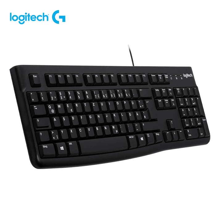 Teclado Logitech K120 Usb Sp Black