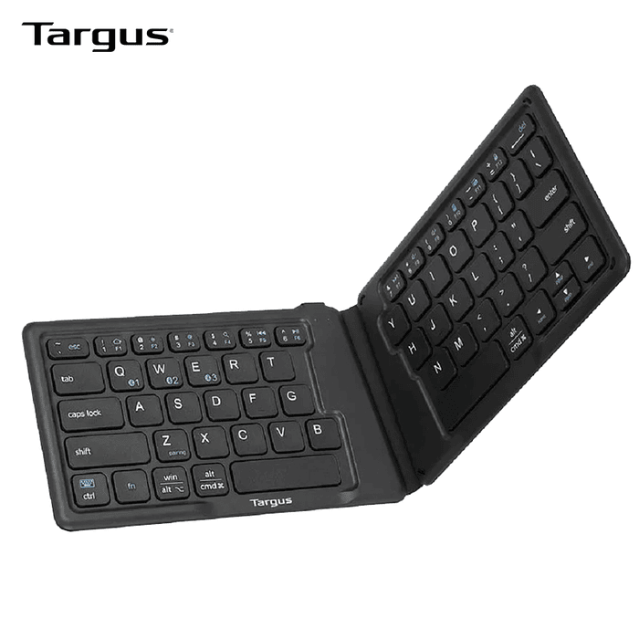 Teclado Targus Kf003 Ergonomico Antimicrobial Plegable Bt Us Black