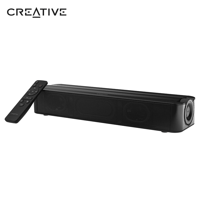 Parlante Creative Sound Bar Stage Se 24w 48w Bt Usb Sb Surround 220v Black