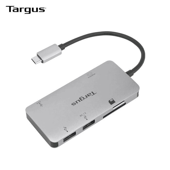 Adaptador Targus Usb-C Multi-Port Hdmi Card Reader Usb 100w Pd Aca953usz