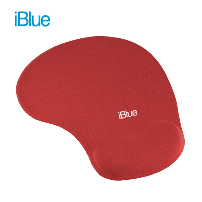 Pad Mouse Iblue Md Con Descansador Rojo