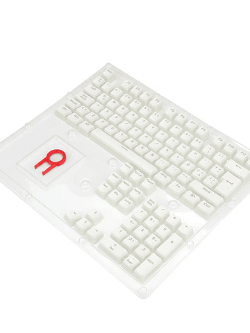 Keycaps Redragon Scarab Spanish A130w-Sp White