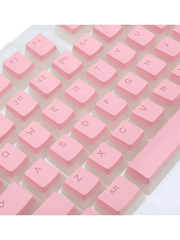 Keycaps Redragon Scarab Spanish A130p-Sp Pink