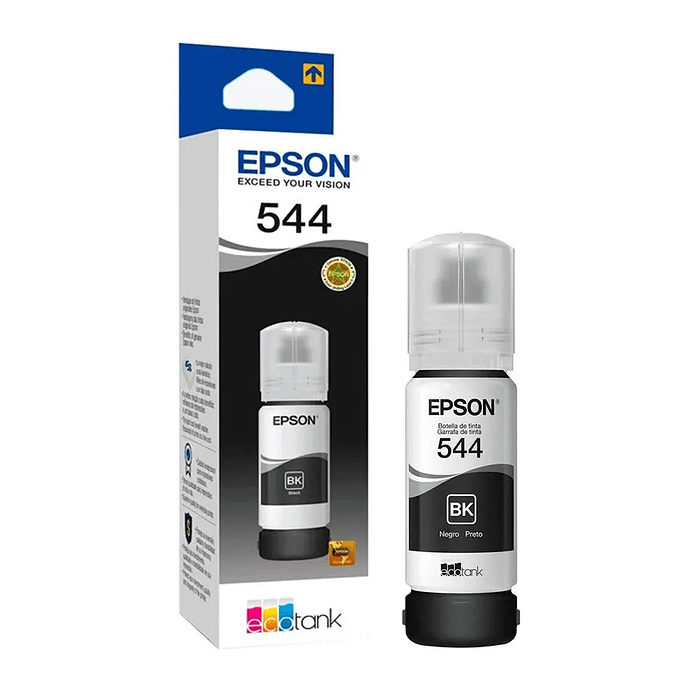 Tinta Epson 544 Negro T544120 Presentacion Original