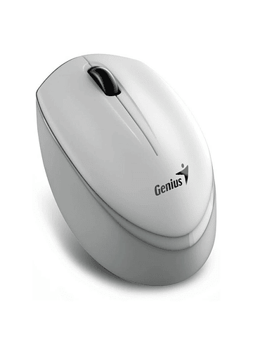 MOUSE GENIUS NX-7009 WIRELESS BLUEEYE ERGONOMICO WHITE GREY