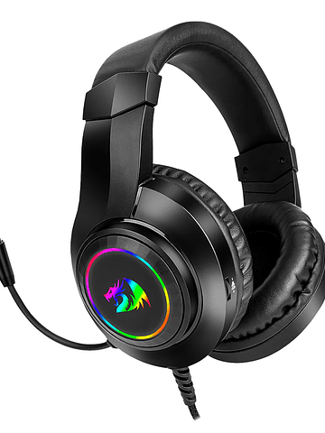 Audifono Redragon Hylas H260p-Rgb Black Original