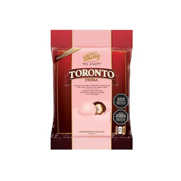 Toronto de Fresa, Bolsa 125grs