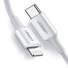 Cable Usb C - Lightning 2 metros Blanco Carga Rápida iPhone iPad 2