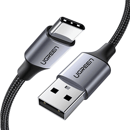 Ugreen Cable Usb-a A Usb-c Trenzado Aluminio Niquelado