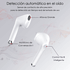 Audífonos Bluetooth Inalámbricos Wireless In-ear Aut201 Blaco
