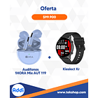 Combo Audífonos 1HORA Mix AUT 119 + Kieslect Kr 4