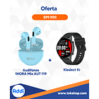 Combo Audífonos 1HORA Mix AUT 119 + Kieslect Kr 5