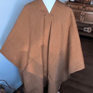PONCHO DE ALPACA CAMELL
