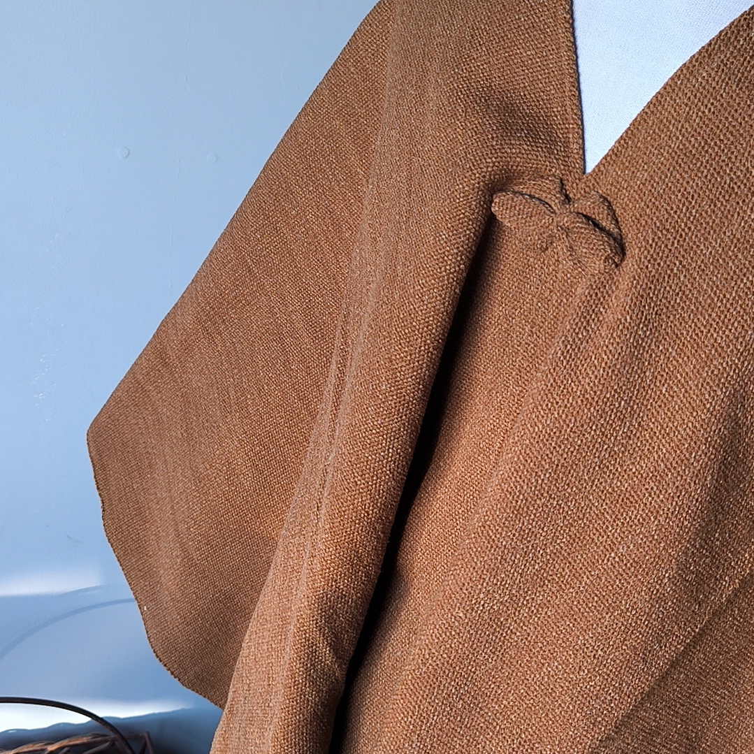 PONCHO DE ALPACA CAMELL 3