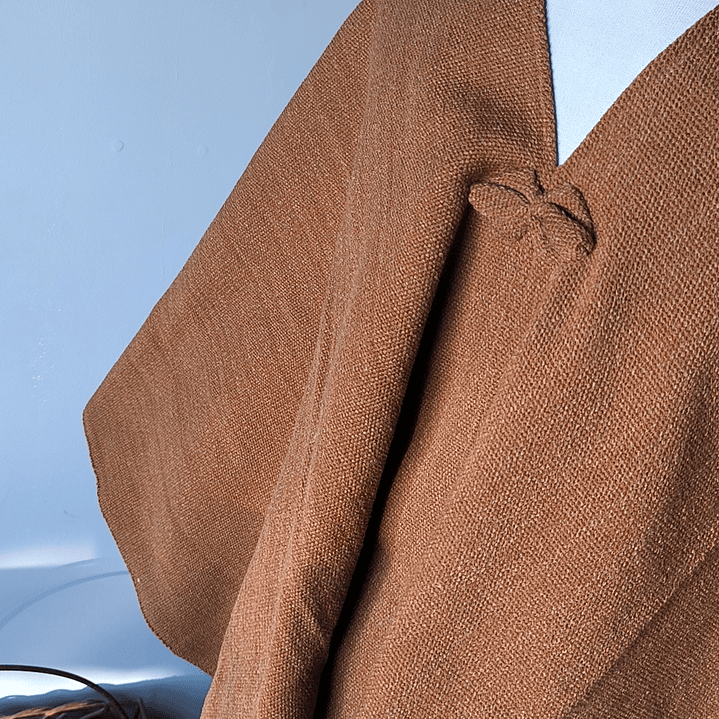 PONCHO DE ALPACA CAMELL 3