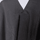 PONCHO DE LANA NEGRO - Miniatura 2