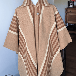 PONCHO CON CUELLO ADULTO