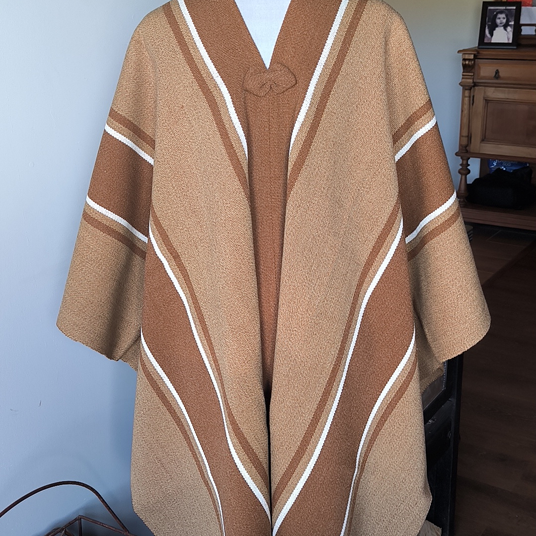 PONCHO ADULTO ALPACA 4