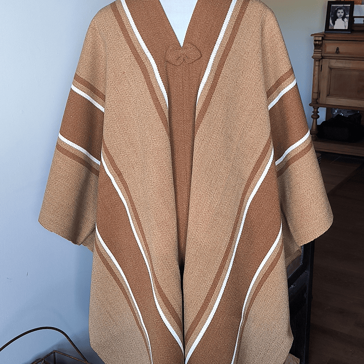 PONCHO ADULTO ALPACA 4