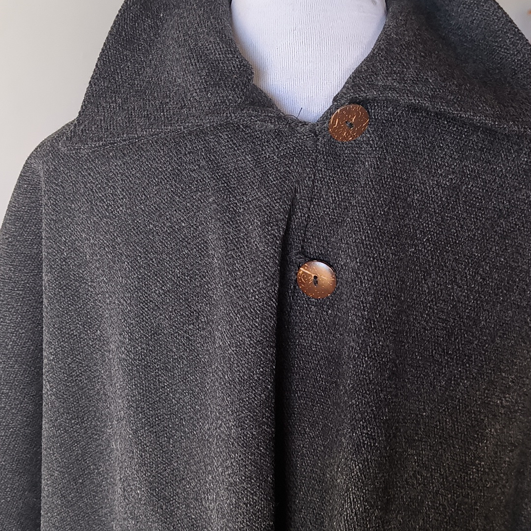 PONCHO CON CUELLO ALPACA 2