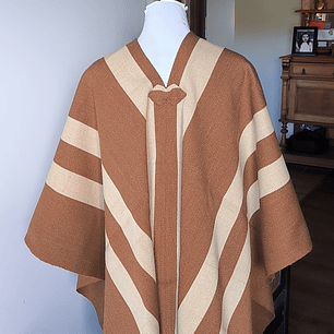 PONCHO DE ALPACA ADULTO