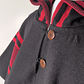 PONCHO ROJO Y NEGRO ADULTO  - Miniatura 5