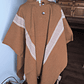 PONCHO CON GORRO ALPACA - Miniatura 1