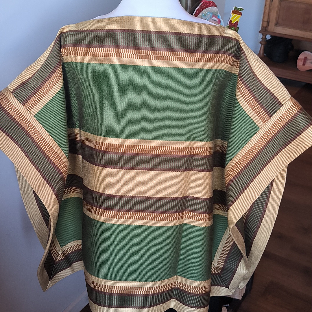 MANTA CORRALERA DE HILO VERDE  5