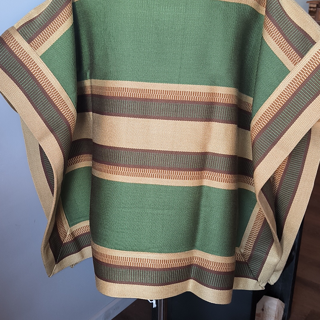 MANTA CORRALERA DE HILO VERDE  1