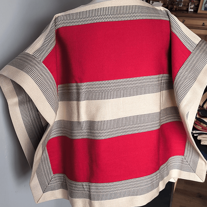 MANTA CORRALERA HILO JUVENIL  ROJO FUEGO 1