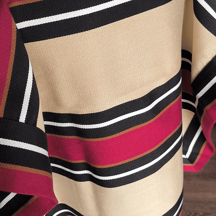 MANTA CORRALERA ADULTO ARENA, NEGRO, CAMELL, GUINDA SECA 3