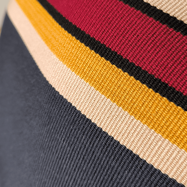 MANTA CORRALERA ADULTO AZUL, MOSTAZA, GUINDA SECA, ARENA, NEGRO 6