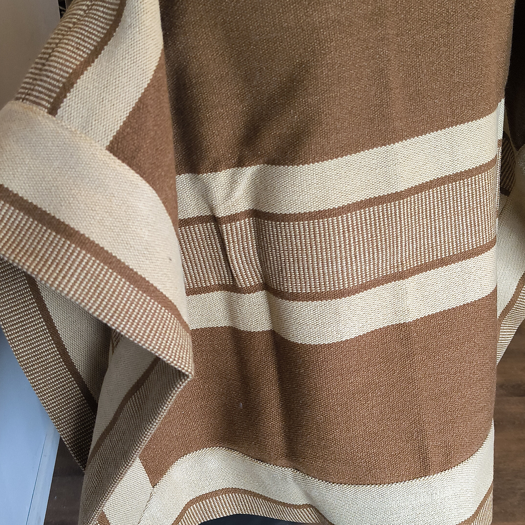 MANTA CORRALERA ADULTO DE LANA ALPACA  3