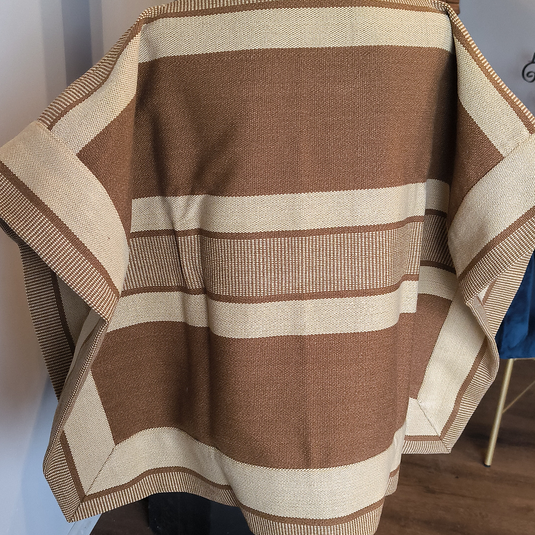 MANTA CORRALERA ADULTO DE LANA ALPACA  5