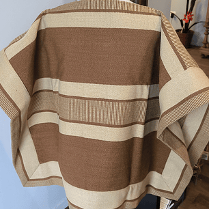 MANTA CORRALERA ADULTO DE LANA ALPACA 