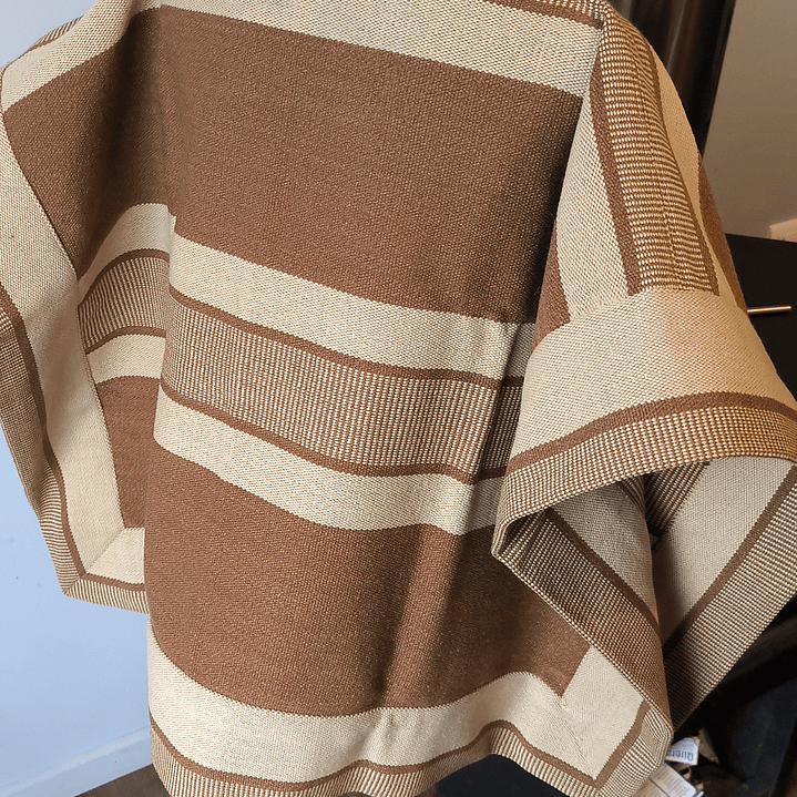 MANTA CORRALERA ADULTO DE LANA ALPACA  2