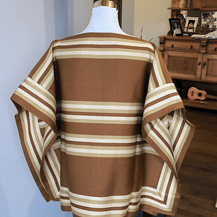 MANTA CORRALERA DE HILO ADULTO CAFÉ 