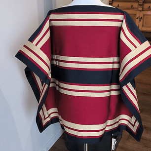 MANTA CORRALERA ADULTO ROJO/AZUL MARINO