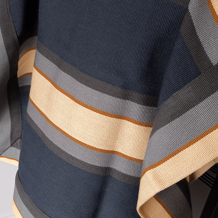 MANTA JUVENIL AZUL/GRIS/CAMELL/ARENA 6