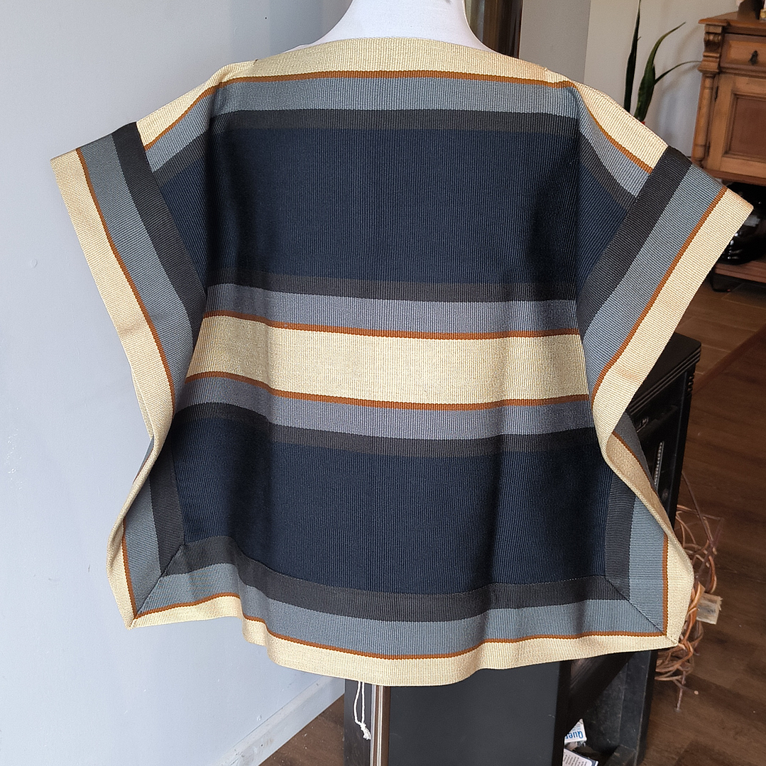 MANTA JUVENIL AZUL/GRIS/CAMELL/ARENA 4