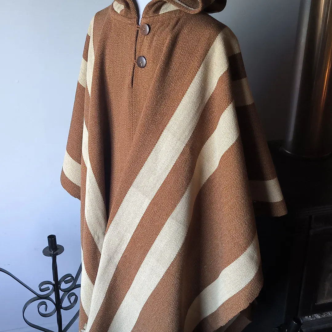 PONCHO DE LANA ADULTO UNISEX 5