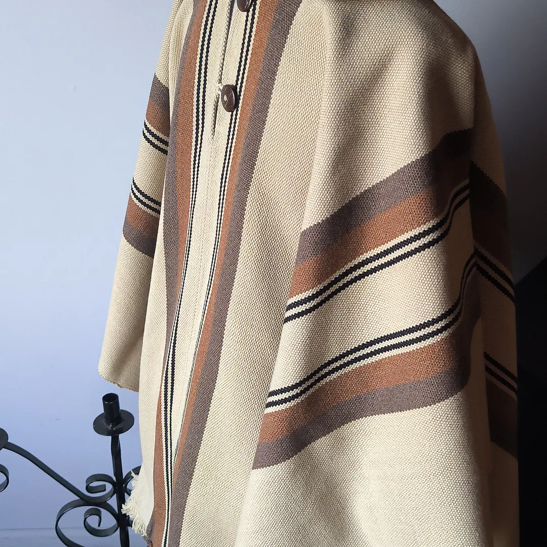PONCHO ALPACA ADULTO 5