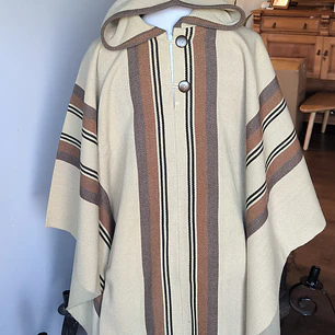 PONCHO ALPACA ADULTO