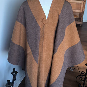 PONCHO ALPACA ADULTO 