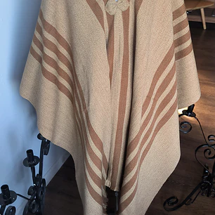 PONCHO LANA ADULTO 