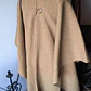 PONCHO CON GORRO CAFE CON LECHE - Miniatura 6