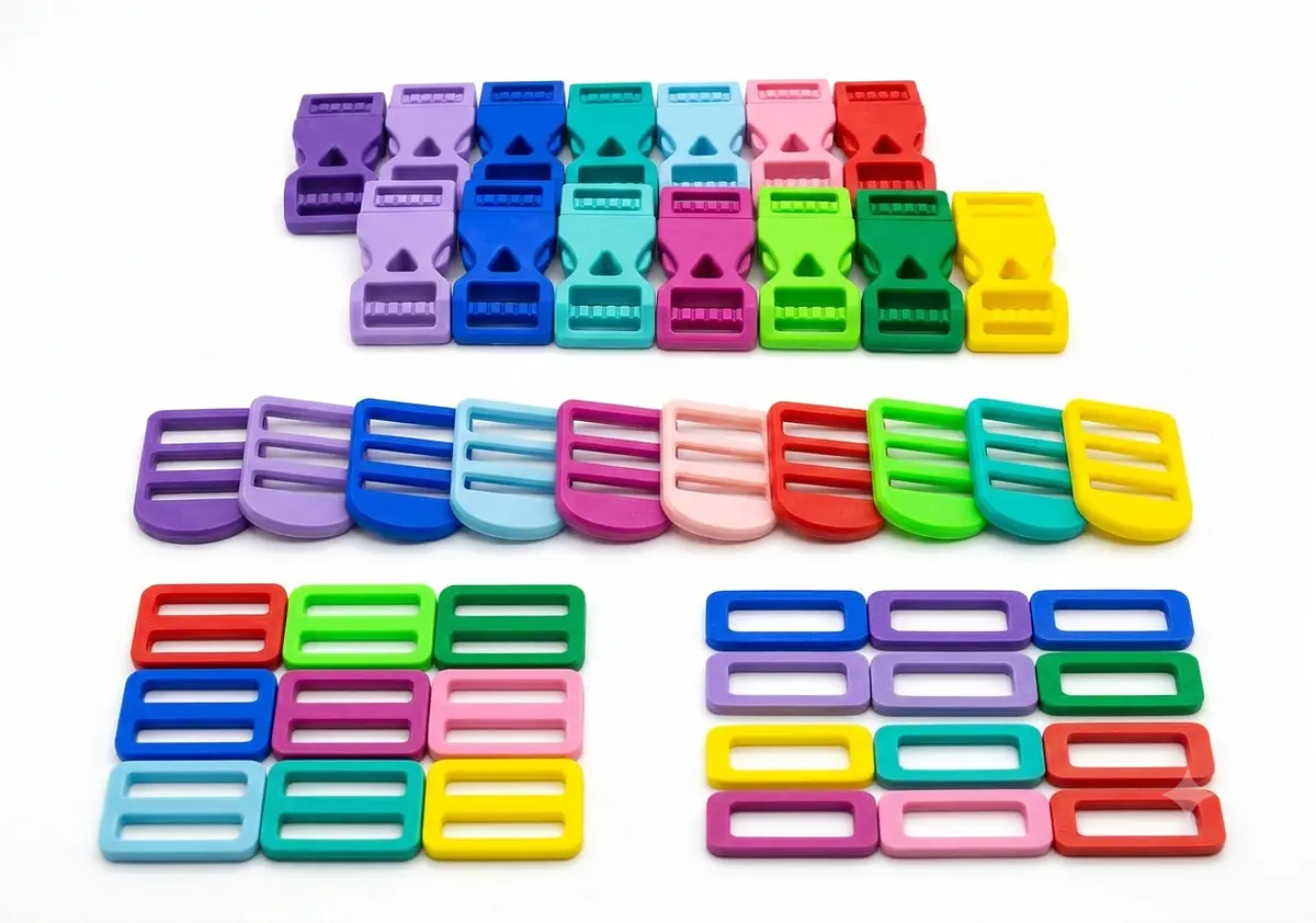 Accesorios Plásticos de Colores